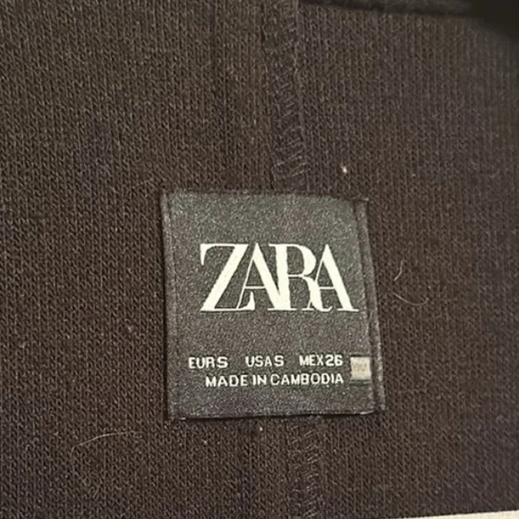Zara Classic Black Trench Coat - Picture 5 of 6